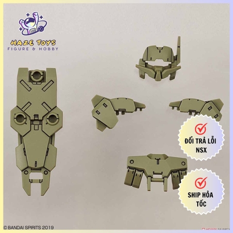 Mô hình Phụ Kiện Bandai 30MM OP 01 Option Armor for Close Combat [for Alto/Dark Green] 1/144