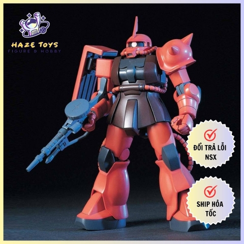 Mô hình Gundam Bandai HGUC 032 Char's Zaku II 1/144 MS Gundam