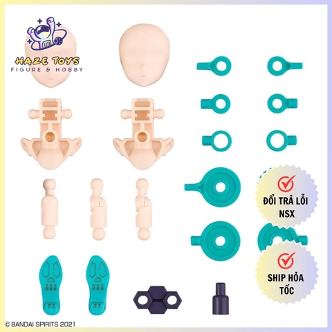 Mô hình phụ kiện Bandai 30MS Option Parts Set 7 (Evil Costume) [Color A]
