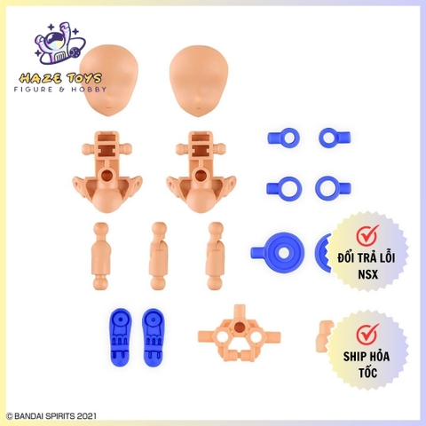 Mô hình phụ kiện Bandai 30MS Option Parts Set 9 (Commander Costume Color C)
