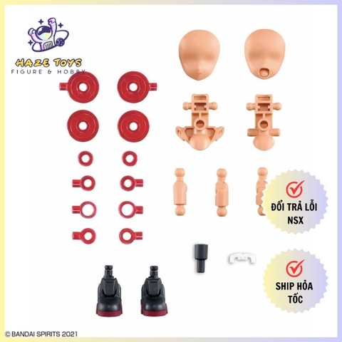 Mô hình phụ kiện Bandai 30MS Option Parts Set 18 (Sergeant Costume) [Color C]