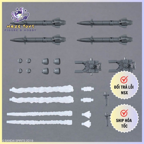 Mô hình phụ kiện Bandai 30MM W 36 Option Parts Set 21 (Multi Missile 1)