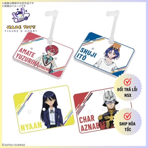 ACTION BASE 7 [CLEAR COLOR] Mobile Suit Gundam GQuuuuuuX STICKERS SET