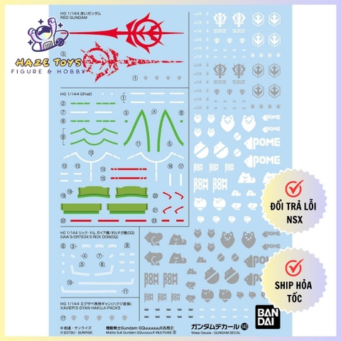 GUNDAM DECAL140 Mobile Suit Gundam GQuuuuuuX MULTI-USE 2