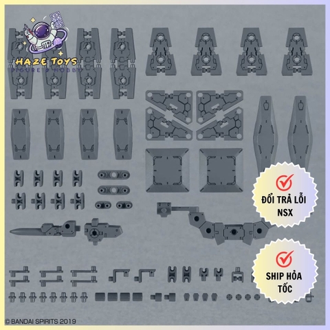 30MM 1/144 OPTION PARTS SET 19 (MULTI SHIELD)