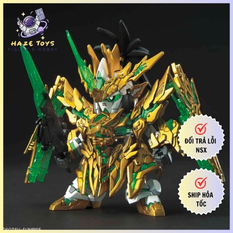 SD SANGOKU SOKETSUDEN Long Xian Liu Bei UNICORN GUNDAM