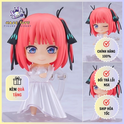 Mô Hình Nendoroid Nakano Nino: Wedding Dress Ver. - Nendoroid 2371 Gotoubun no Hanayome