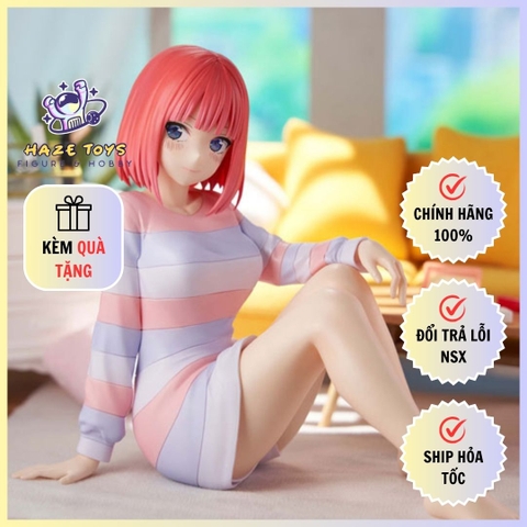 Mô Hình Nakano Nino, Gotoubun no Hanayome ∬ Nhà Có 5 Nàng Dâu - Relax Time (Bandai Spirits) Figure