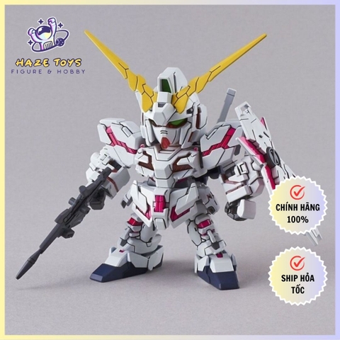 [Chính Hãng] Mô Hình Lắp Ráp SD EX-Standard Unicorn Gundam (Destroy Mode)
