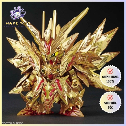 [Chính Hãng] Mô Hình Lắp Ráp Gundam SD World Heroes 30 Superior Strike Freedom Dragon SDW SDWH