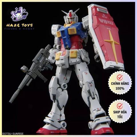 Mô hình Gundam Bandai RG 40 RX-78-2 Ver 2.0 1/144 MS Gundam