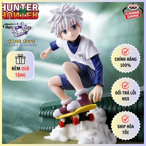 [Chính Hãng] Mô Hình Hunter x Hunter - Memorable Saga Special - Killua (Banpresto)