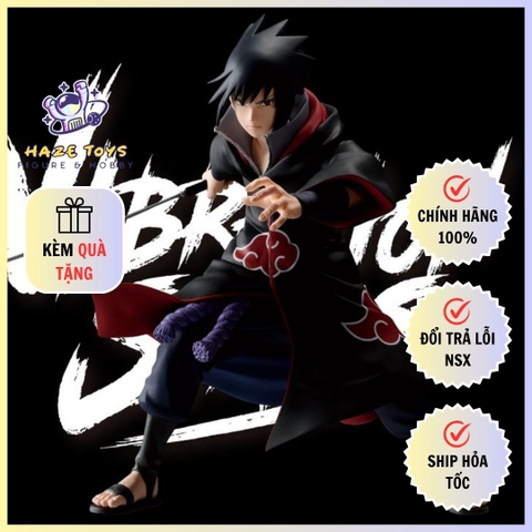 [Chính Hãng] Mô Hình Naruto Shippuden - Vibration Stars - Sasuke Uchiha IV (Banpresto)
