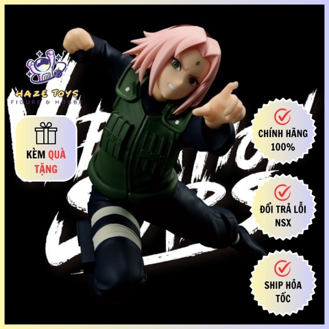 [Chính Hãng] Mô Hình Naruto: Shippuden Vibration Stars - Sakura Haruno II (Banpresto)