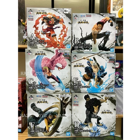 Mô hình One Piece - chính hãng Ichiban Kuji - Bộ 6 nhân vật