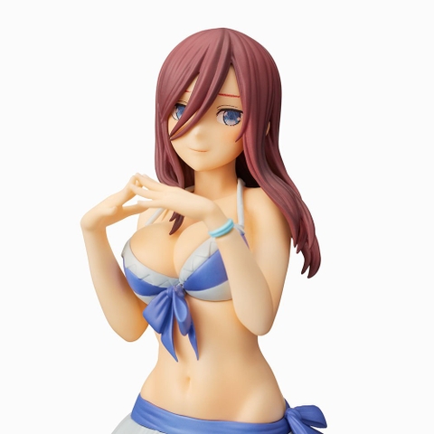 Mô Hình Figure Chính Hãng Anime Gotoubun no Hanayome ∬, Nhà Có 5 Nàng Dâu, Nakano Miku, PM Figure, SEGA, Nhật Bản