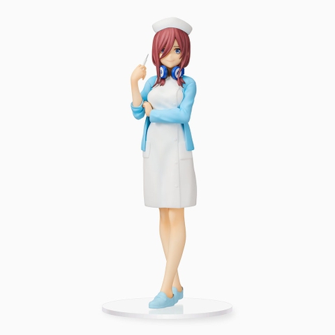 Mô Hình Figure Chính Hãng Anime Gotoubun no Hanayome ∬, Nhà Có 5 Nàng Dâu, Nakano Miku, Nurse Ver, SEGA