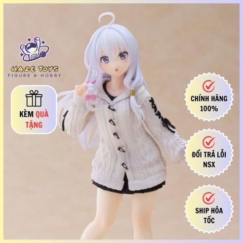 Mô Hình Elaina, Majo no Tabitabi, Hành Trình Của Elaina, Knit Sweater Ver. - Coreful Figure (Taito) Figure Chính Hãng