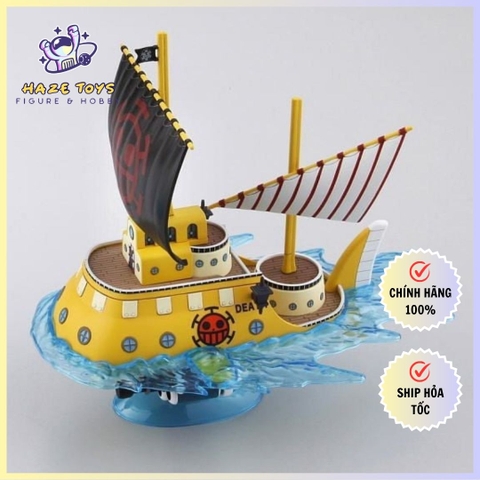 Mô hình tàu One Piece (15cm) - Trafalgar Law Submarine - Chính hãng Bandai Nhật Bản