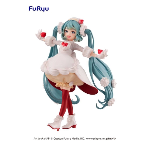 [Chính Hãng] Mô Hình Hatsune Miku Sweet Sweets Series - Strawberry Chocolate Short