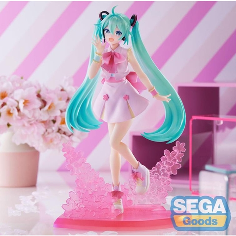 [Chính Hãng] Mô Hình Hatsune Miku Spring - Luminasta Omutatsu Ver Figure (SEGA)