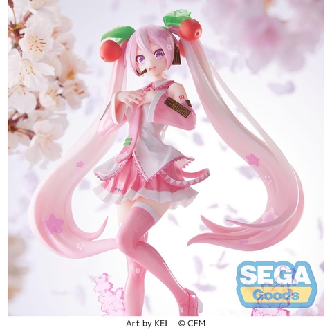 [Chính Hãng] Mô Hình Hatsune Miku - Miku Sakura 2023 Luminasta Figure (SEGA)