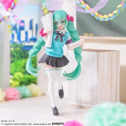 Mô Hình Hatsune Miku, Piapro Characters, 16th Anniversary Booota Ver.  - Luminasta - (SEGA) Figure Chính Hãng