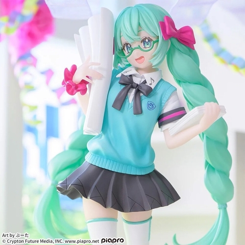 Mô Hình Hatsune Miku, Piapro Characters, 16th Anniversary Booota Ver.  - Luminasta - (SEGA) Figure Chính Hãng