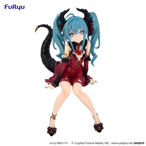 Mô Hình Hatsune Miku Vocaloid, Noodle Stopper, Villain Version, FuRyu, chính hãng Nhật Bản