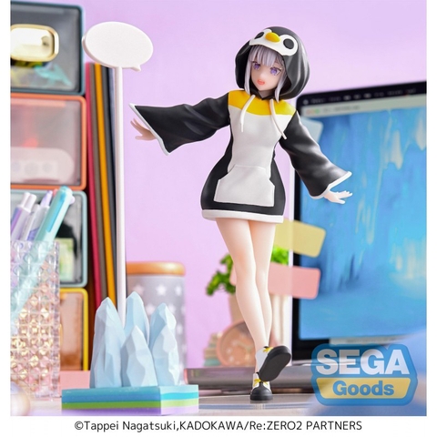 Mô Hình Emilia Re:zero - Luminasta Kotoriasobi Ver. Figure (SEGA)