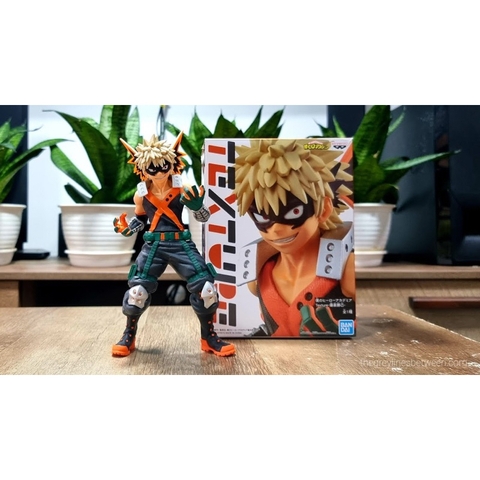 [Chính hãng] Mô hình My Hero Academia - Bakugou Katsuki - TEXTURE figure - Banpresto