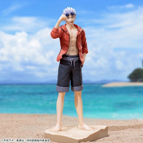 Mô Hình Gojo Satoru - Mensore!!! Luminasta Jujutsu Kaisen Figure (SEGA)