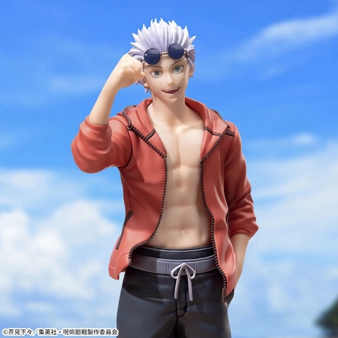Mô Hình Gojo Satoru - Mensore!!! Luminasta Jujutsu Kaisen Figure (SEGA)