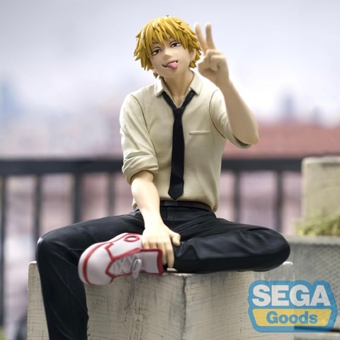 [Chính Hãng] Mô Hình Chainsaw Man, Denji, Premium Chokonose Figure (SEGA) Figure Nhật Bản