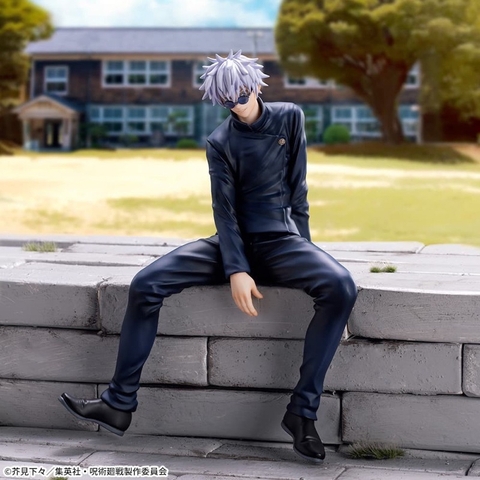 Mô Hình Satoru Gojo - Jujutsu Kaisen Noodle Stopper Chokonose Premium Figure Chính Hãng (Sega)
