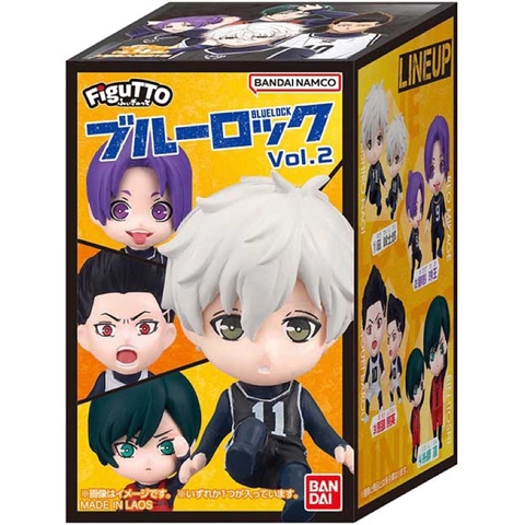 [Chính Hãng] Mô Hình Blue Lock - FiguTTo Vol 2 - Bóc Ngẫu Nhiên (Bandai)