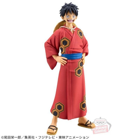 [Chính Hãng] Mô Hình One Piece - Luffy - DXF Yukata Ver. (Banpresto)