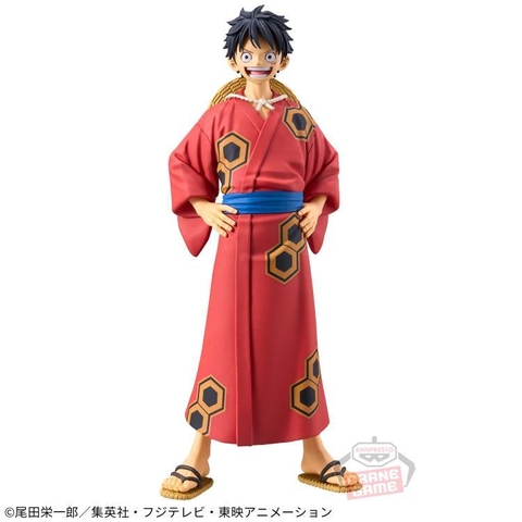 [Chính Hãng] Mô Hình One Piece - Luffy - DXF Yukata Ver. (Banpresto)