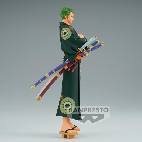 [Chính Hãng] Mô Hình One Piece - Zoro - DXF Yukata Ver. (Banpresto)