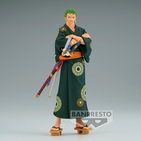[Chính Hãng] Mô Hình One Piece - Zoro - DXF Yukata Ver. (Banpresto)