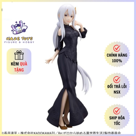 [Chính hãng] Mô Hình Echidna, Re:Zero - Glitter & Glamours (Bandai Spirits) Figure