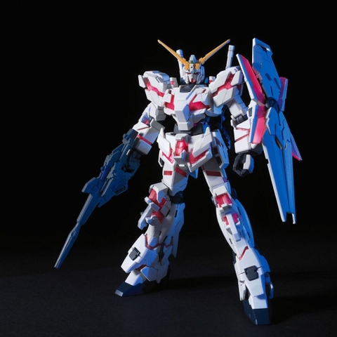 Mô hình HGUC 100 1/144 HG Unicorn Gundam (Destroy Mode) - Chính hãng Bandai Nhật Bản