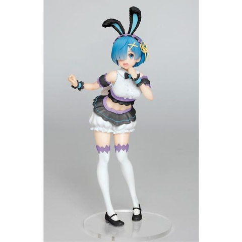 Mô Hình Rem, Re:Zero, Happy Easter Ver., Renewal - Precious Figure (Taito) Figure Chính Hãng Nhật Bản
