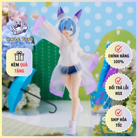 Mô Hình Rem, Re:Zero, Ameagari Day Ver. - Luminasta (SEGA) Figure Chính Hãng Nhật Bản