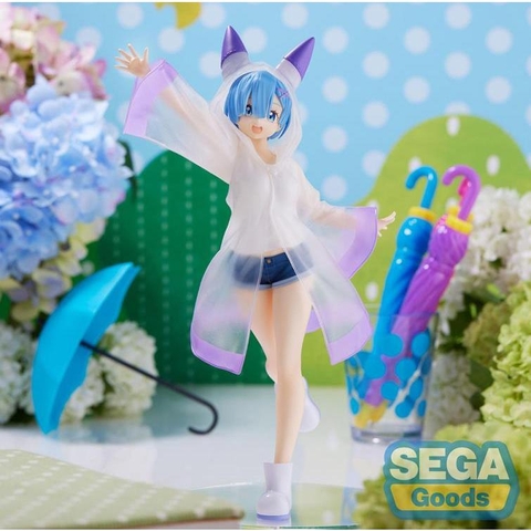 Mô Hình Rem, Re:Zero, Ameagari Day Ver. - Luminasta (SEGA) Figure Chính Hãng Nhật Bản