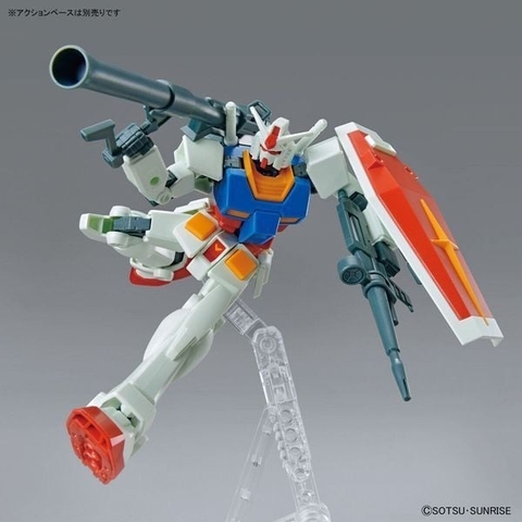 Mô hình Gundam Bandai Entry Grade RX-78-2 Gundam (Full Weapon Set) 1/144 MS Gundam