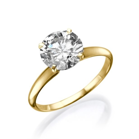 Parisian in White Gold Lab Grown 0.50ct F/VS2