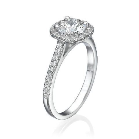 New Mia in White Gold Lab Grown 0.50ct F/VS2 (1.20cttw)