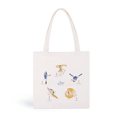 Túi vải canvas Múa Cổ Điển Trung Hoa (Classical Chinese Dance)