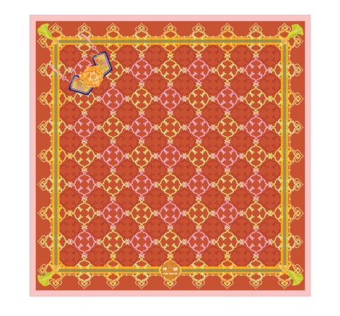 Khăn lụa Nét Tao Nhã Người Mãn Châu - Màu đồng (Manchurian Elegance)